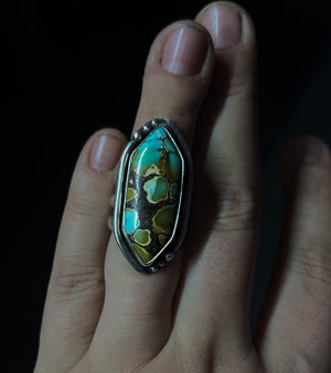 Polychrome turquoise size 7